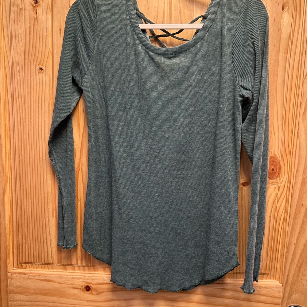 Chaser Long Sleeve Top in Teal